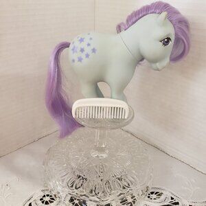 ❤ G-1 1982 Bluebelle w/original comb overall lovely hair body My Little Pony MLP